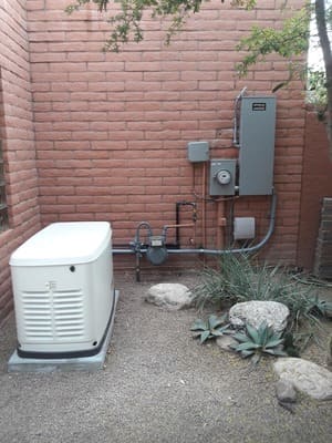 Generator installation project 6