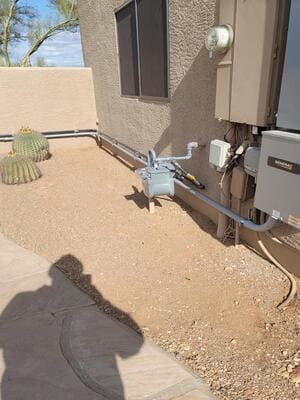 Generator installation project 12