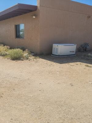 Generator installation project 16