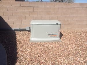 Generator installation project 23